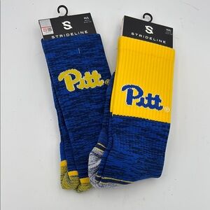 Unisex Strideline PITT Panthers NCAA Licensed Crew‎ Socks